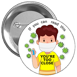 You can get this artwork on a 2.25" button, 2.25" a magnet, and a 3" button