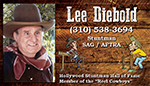 Business Card for Lee Diebold, Stuntman Business Card for Lee Diebold, Stuntman